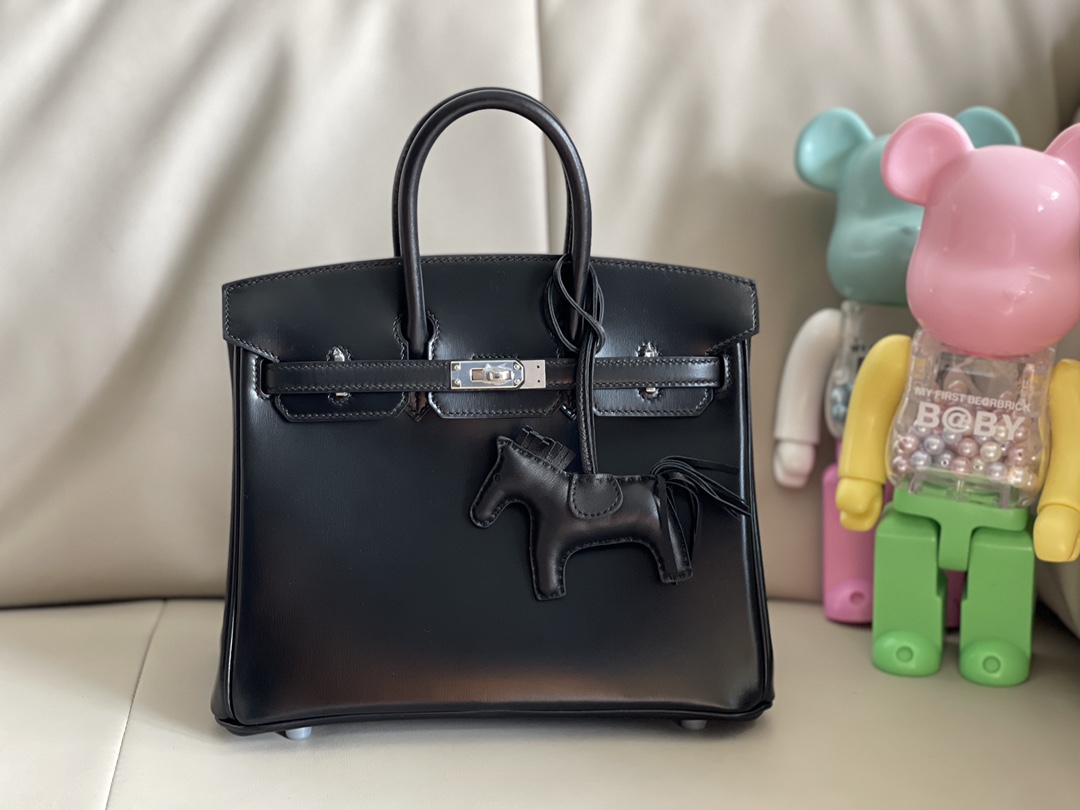 에르메스 버킨백25 블랙 은장